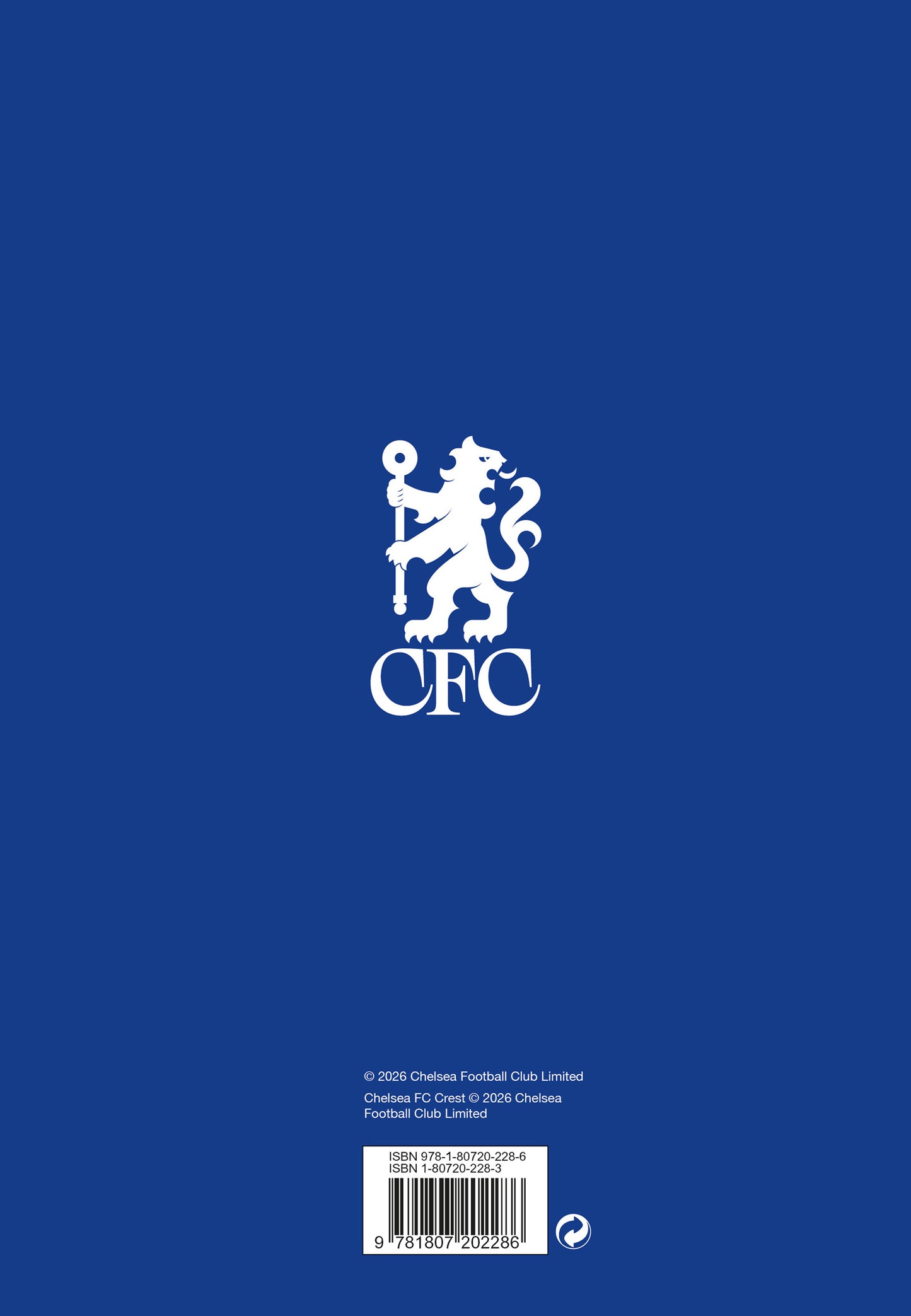 Chelsea FC 2027 A5 Diary