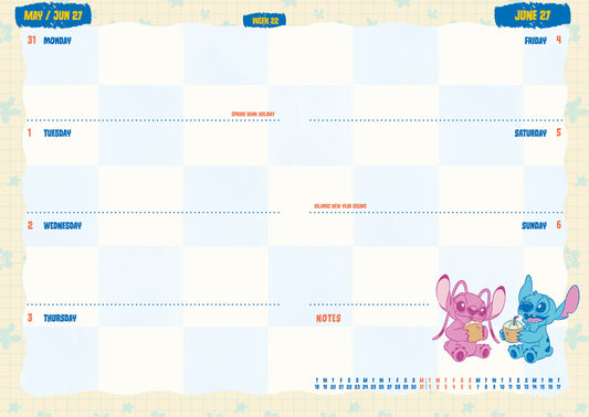 Stitch 2027 A5 Diary