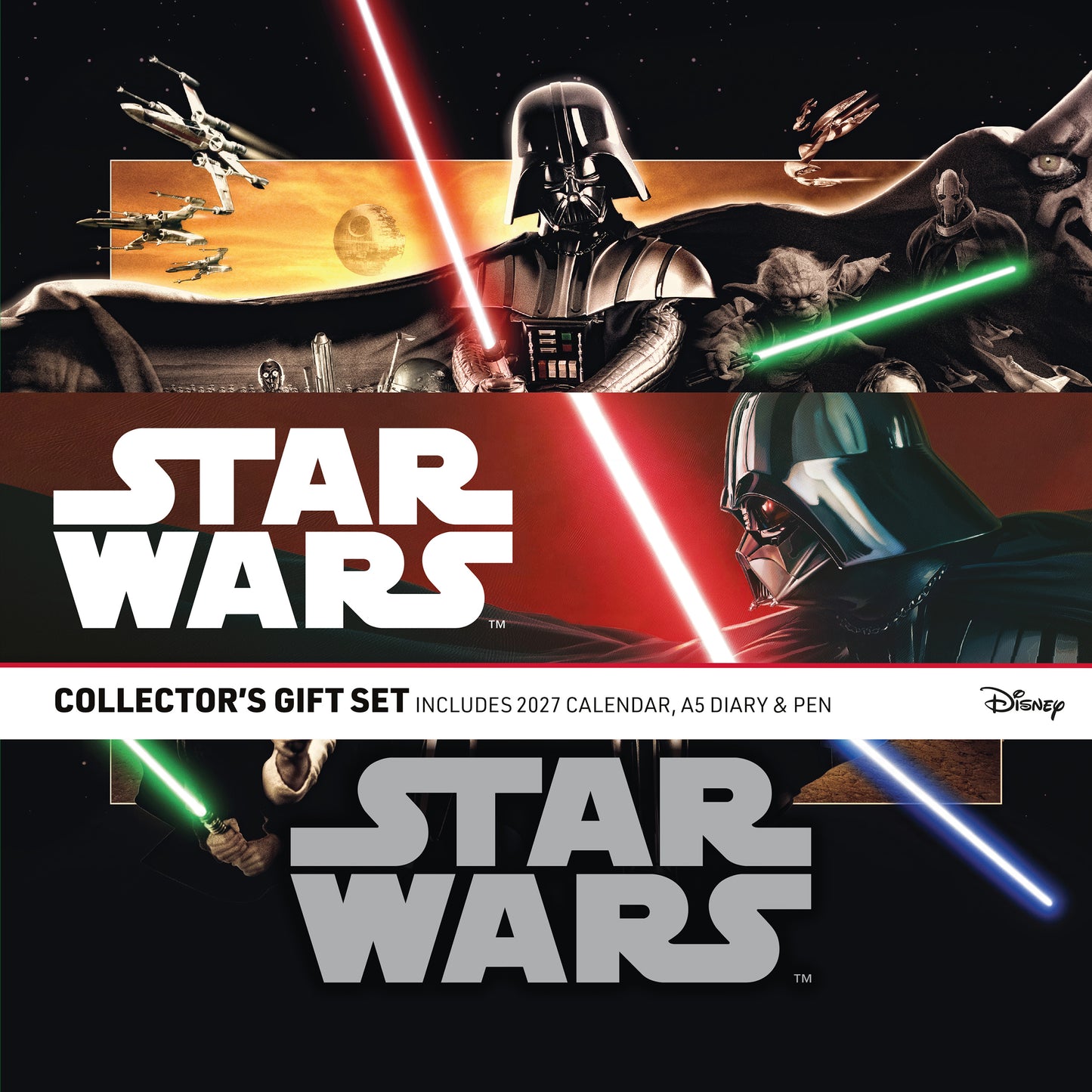 Star Wars Classic 2027 Calendar And Diary Gift Box Set