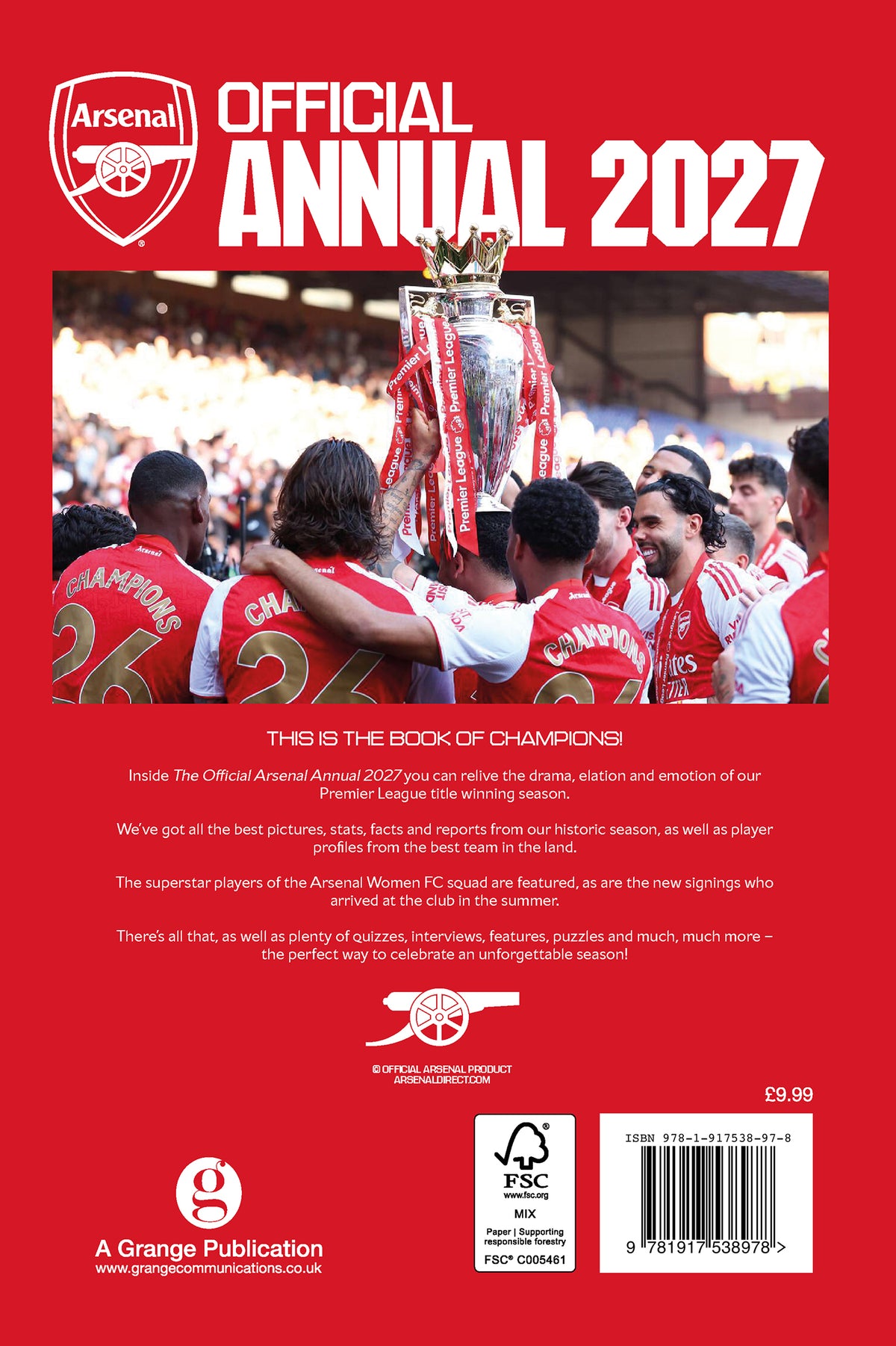 Official Arsenal Annual 2027