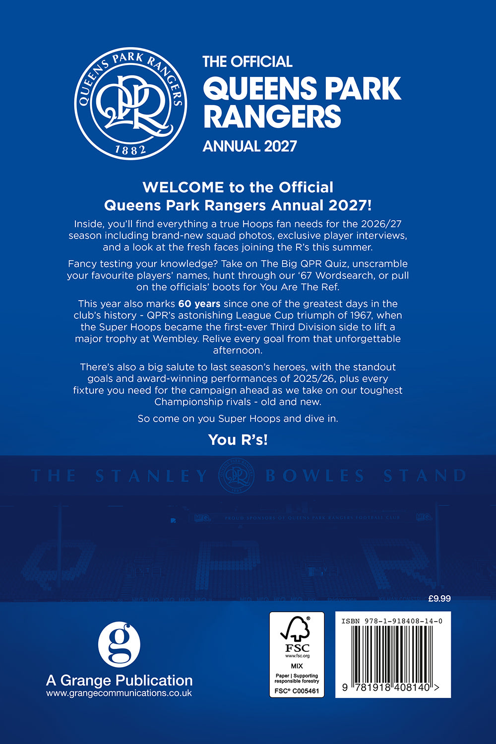 Official Queens Park Rangers Annual 2027