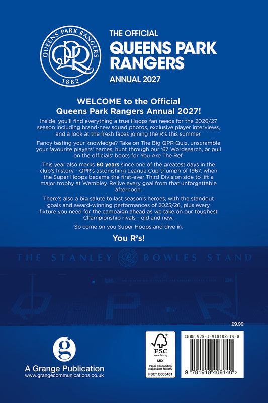 Official Queens Park Rangers Annual 2027