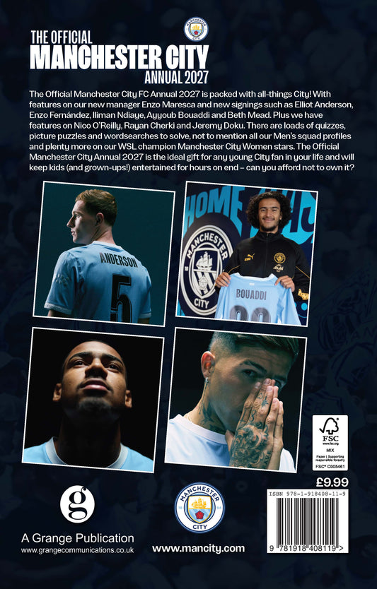 Official Manchester City Annual 2027
