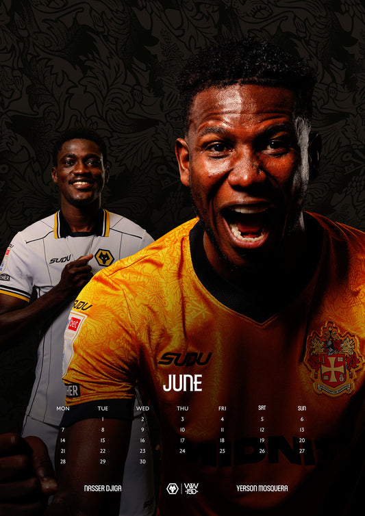 Wolverhampton Fc 2027 A3 Calendar