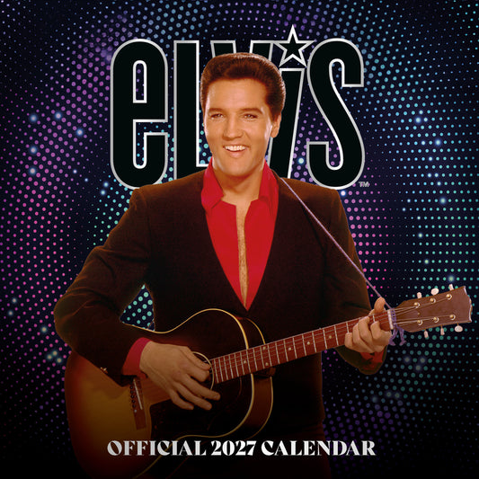 Elvis 2027 Square Calendar