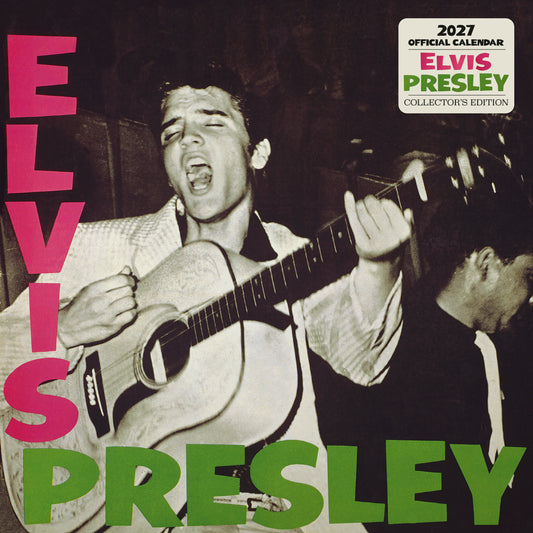 Elvis 2027 Collector's Edition Record Sleeve Calendar