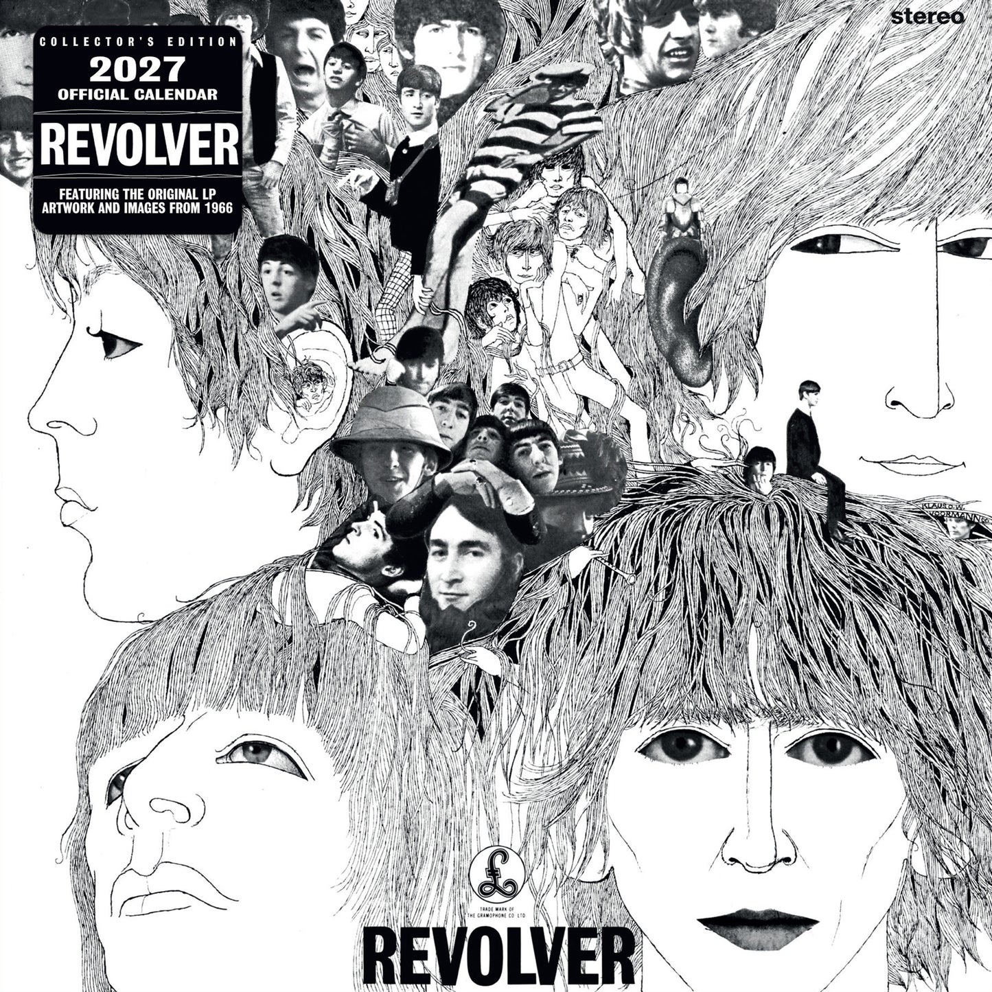 The Beatles 2027 Collector's Edition Record Sleeve Calendar