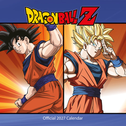 Dragonball Z 2027 Square Calendar