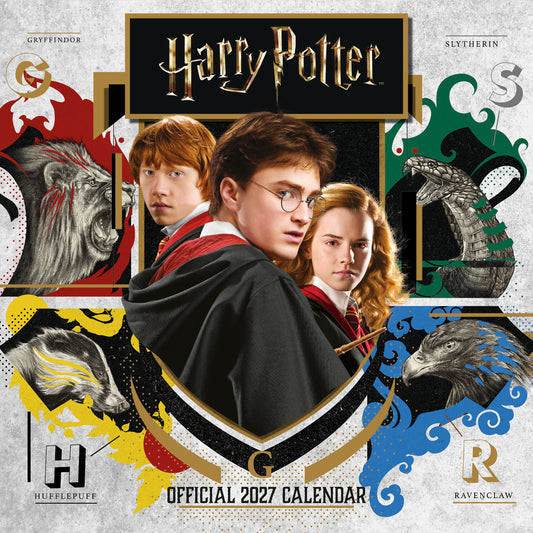 Harry Potter 2027 Square Calendar