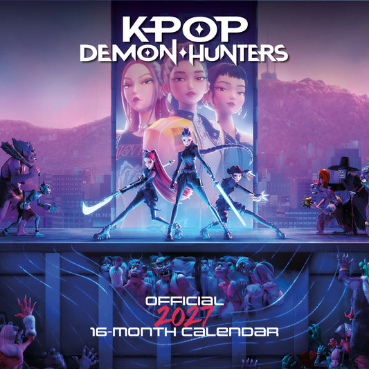 K-Pop Demon Hunters 2027 Square Calendar