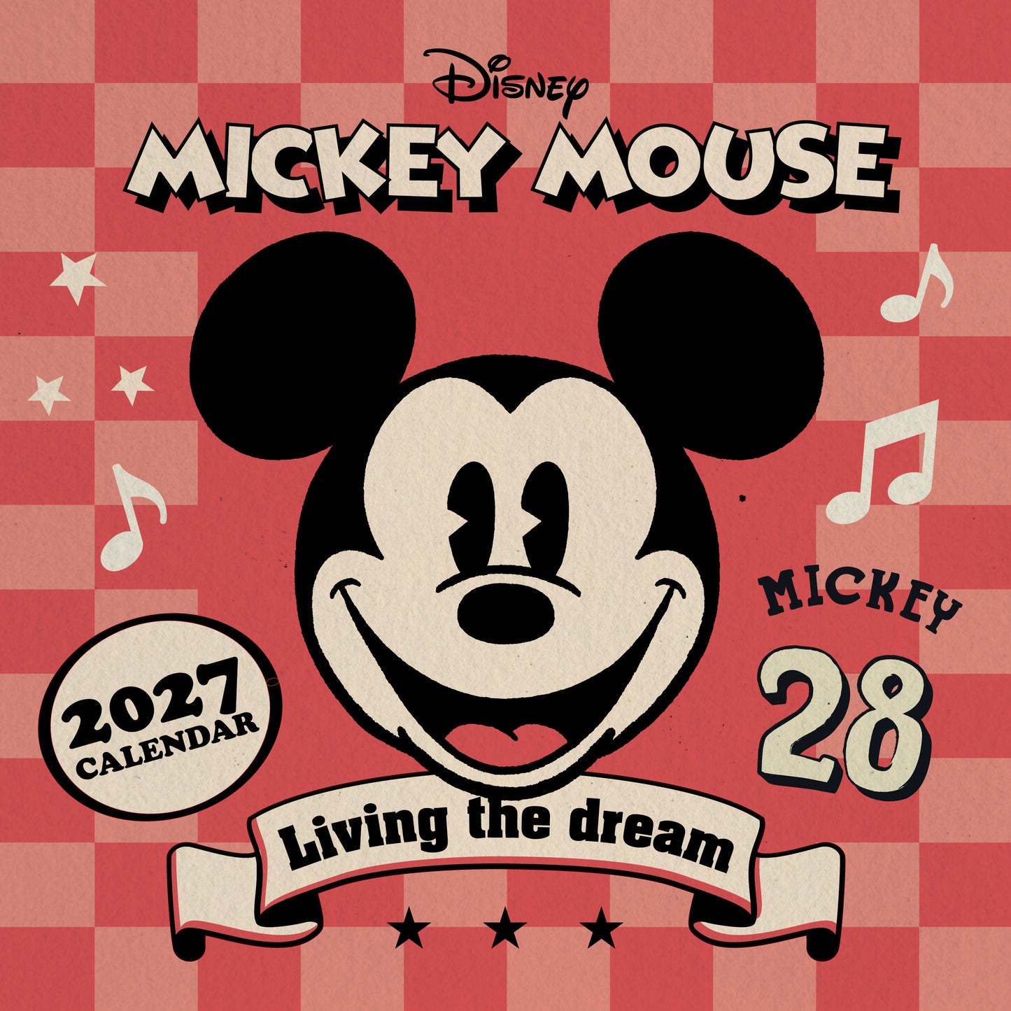 Mickey Classic 2027 Square Calendar