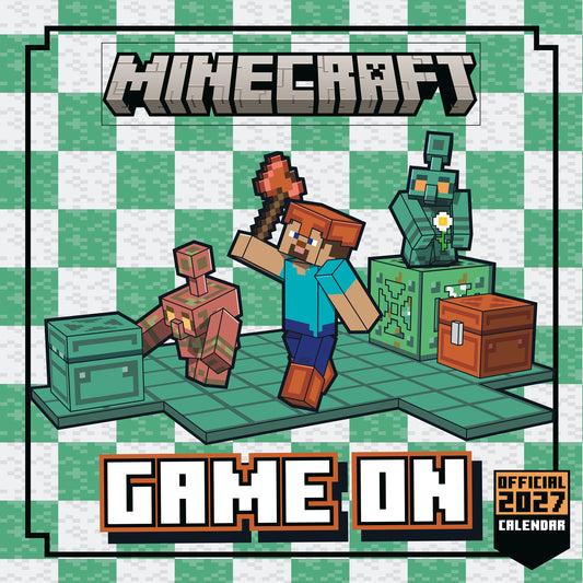Minecraft 2027 Square Calendar