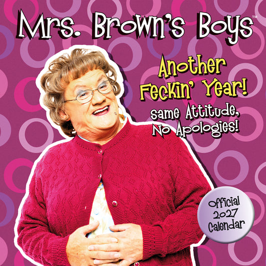 Mrs Browns Boys 2027 Square Calendar