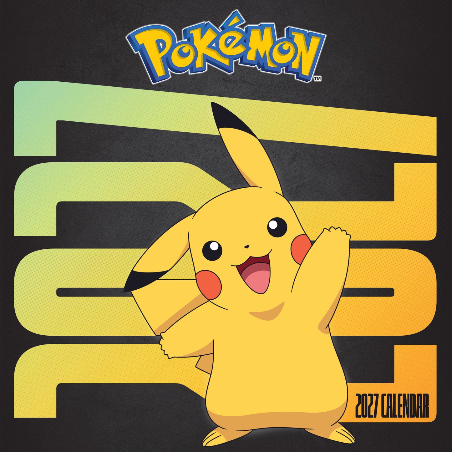 Pokemon 2027 Square Calendar