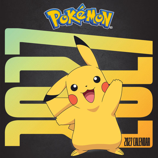 Pokemon 2027 Square Calendar