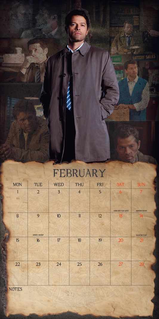 Supernatural 2027 Square Calendar