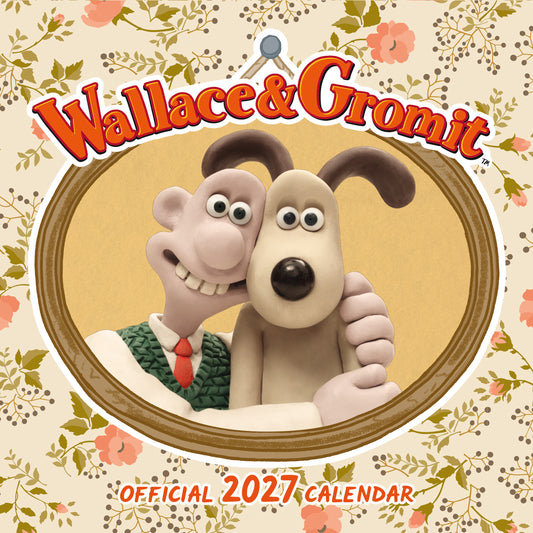 Wallace And Gromit 2027 Square Calendar