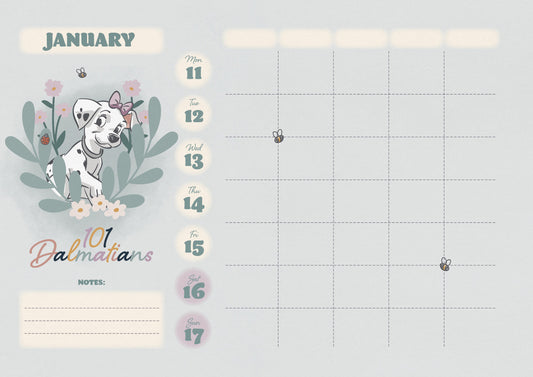 Disney Heritage 2027 A4 Family Organiser