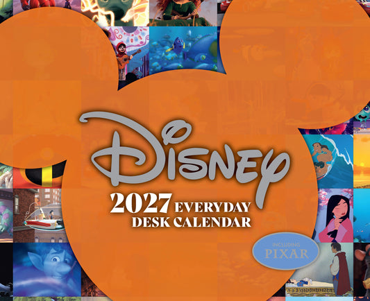 Disney Animation 2027 Desk Block Calendar
