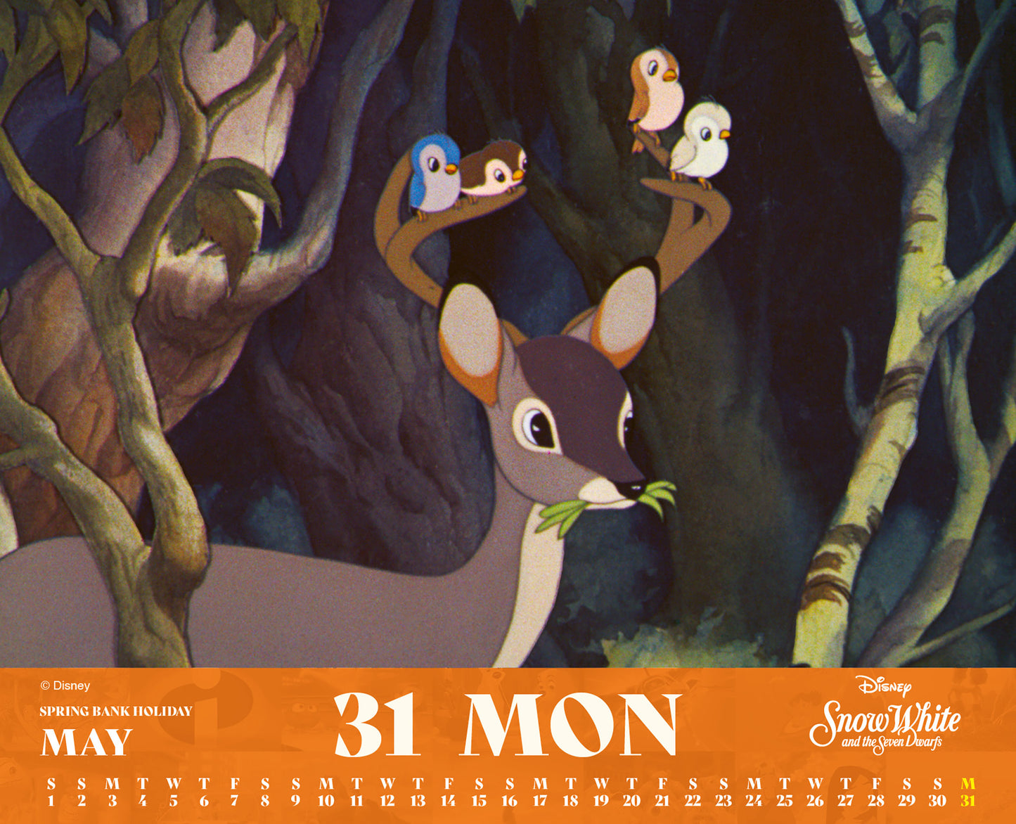 Disney Animation 2027 Desk Block Calendar