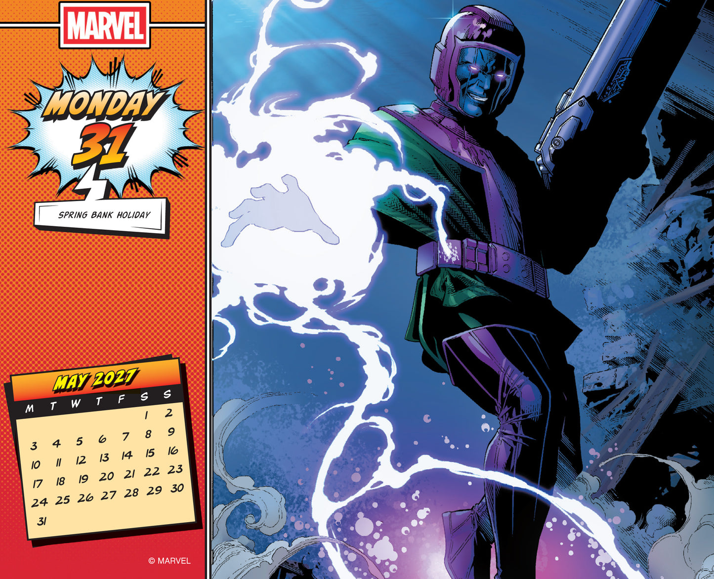 Marvel 2027 Desk Block Calendar