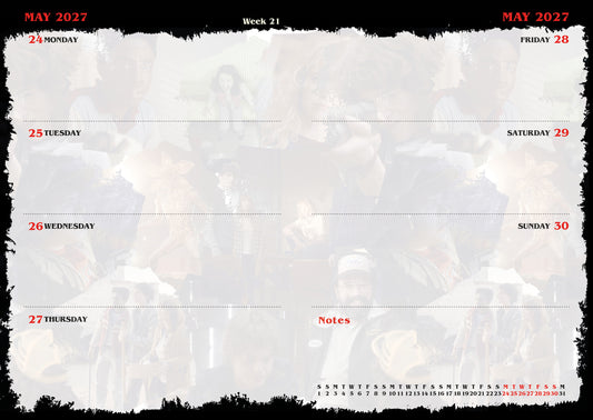 Stranger Things 2027 A5 Diary