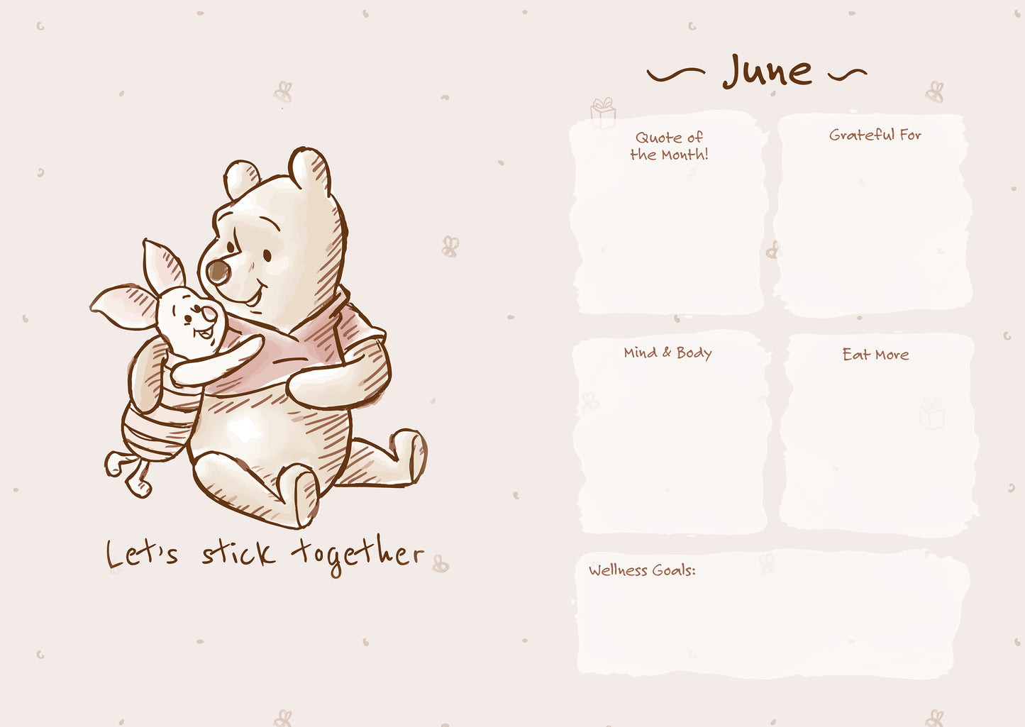 Winnie The Pooh Sketchbook 2027 A5 Diary