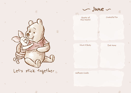 Winnie The Pooh Sketchbook 2027 A5 Diary