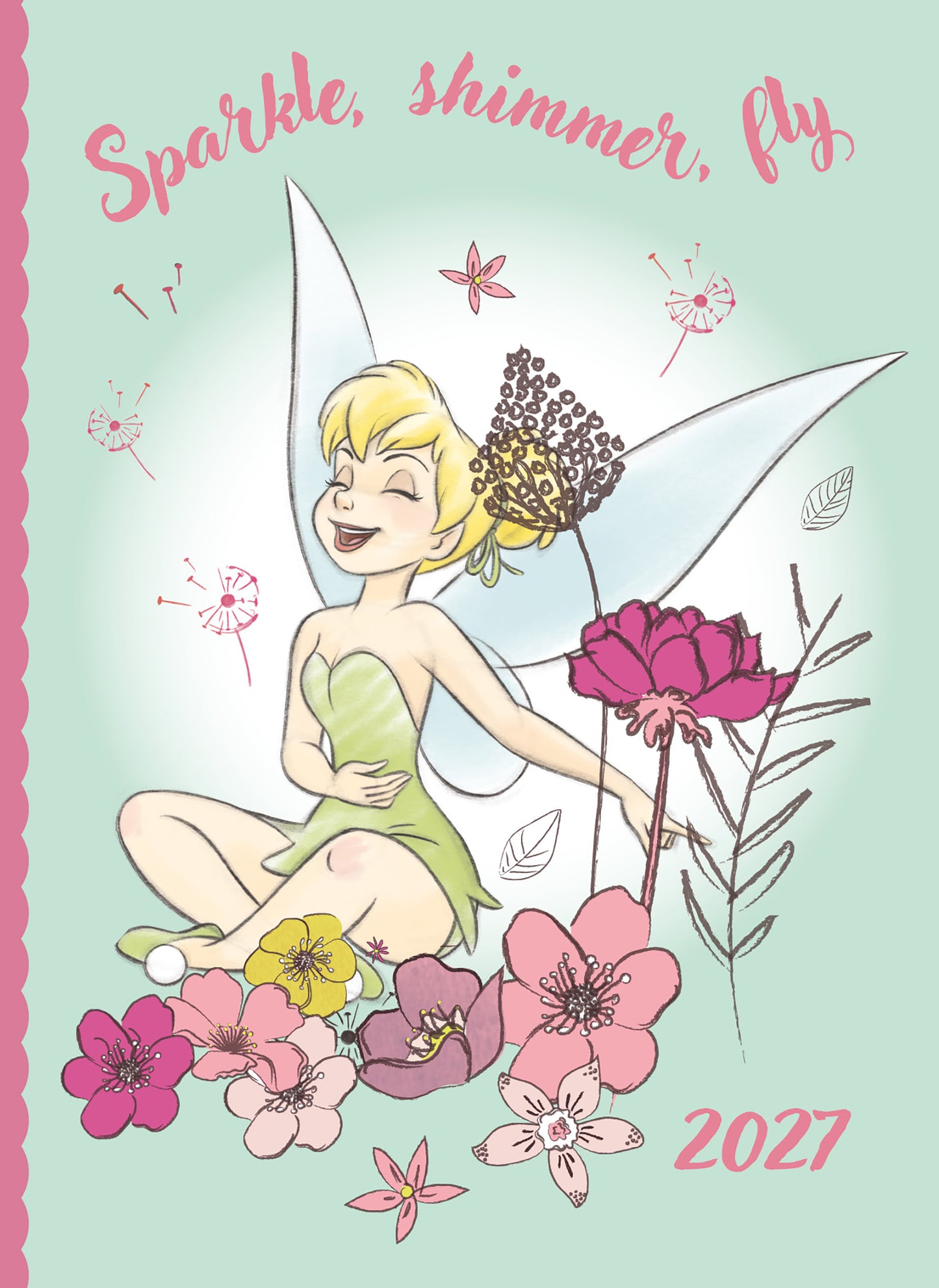 Disney Tinkerbell 2027 A6 Diary