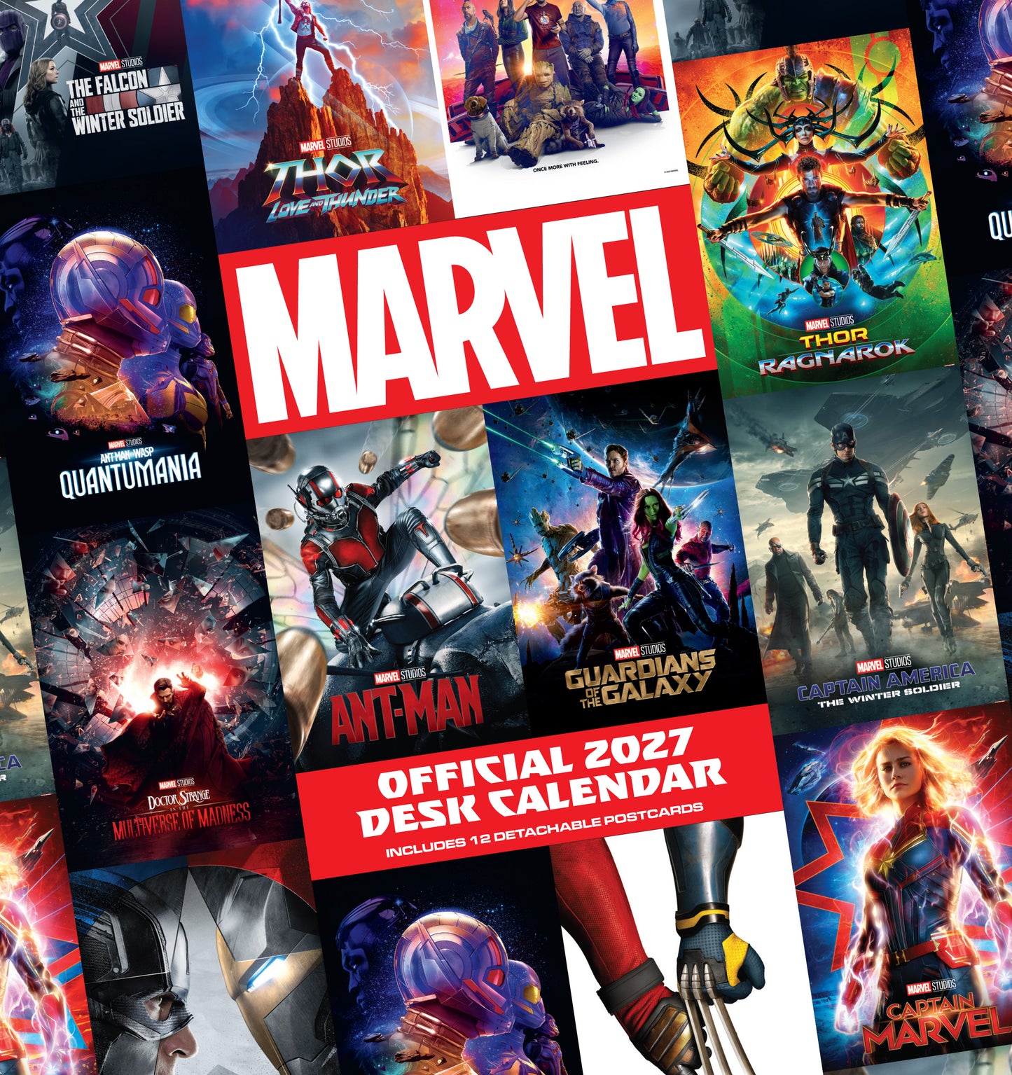 Marvel 2027 Desk Easel Calendar