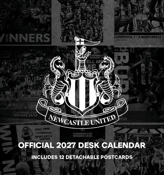 Newcastle United FC 2027 Desk Easel Calendar
