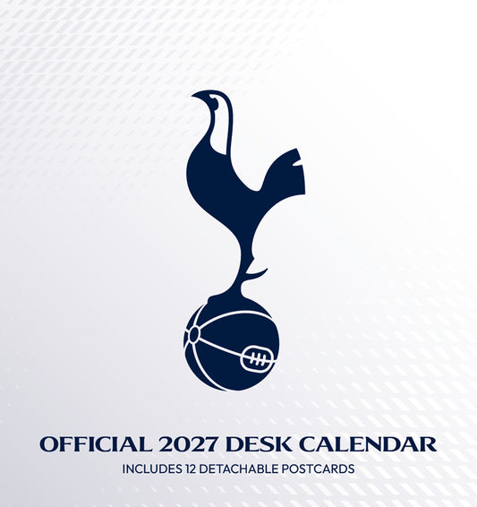 Tottenham Hotspur FC 2027 Desk Easel Calendar (Postcards)