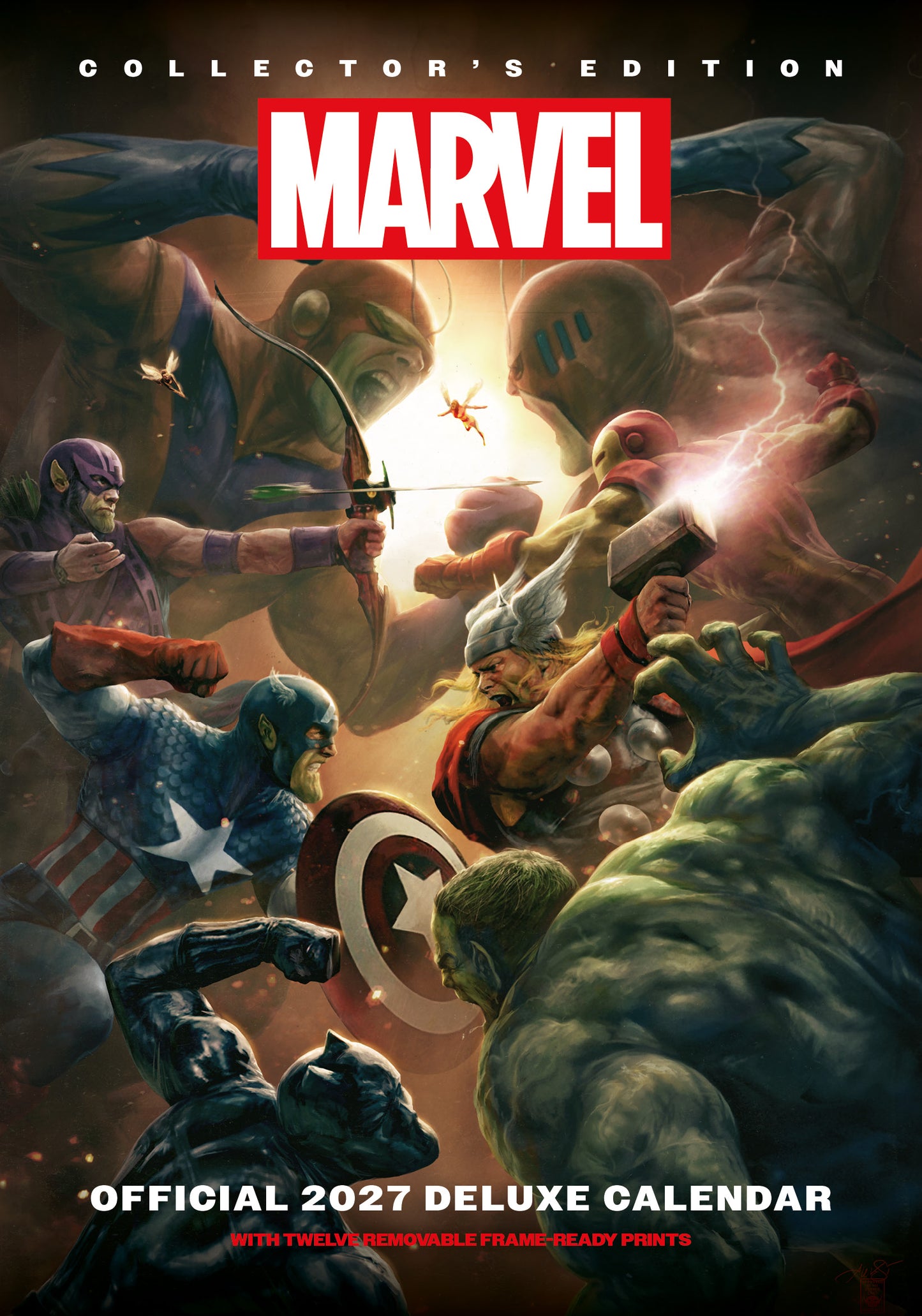 Marvel 2027 A3 Deluxe Calendar