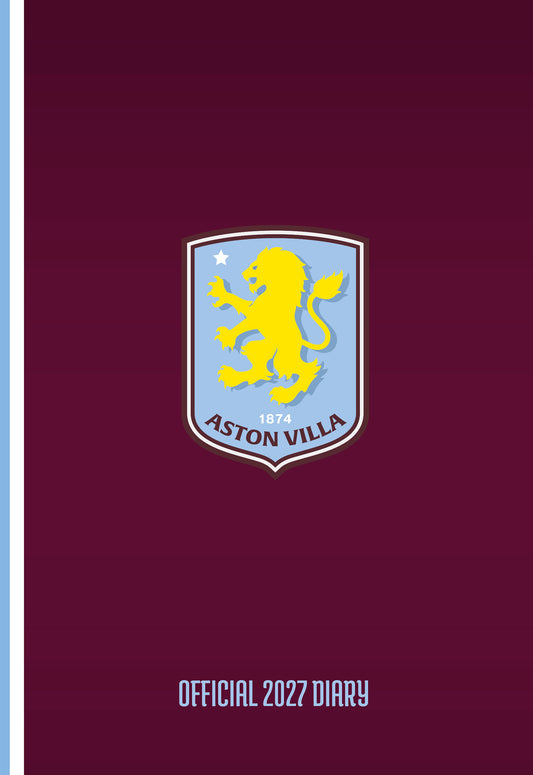 Aston Villa FC 2027 A5 Diary