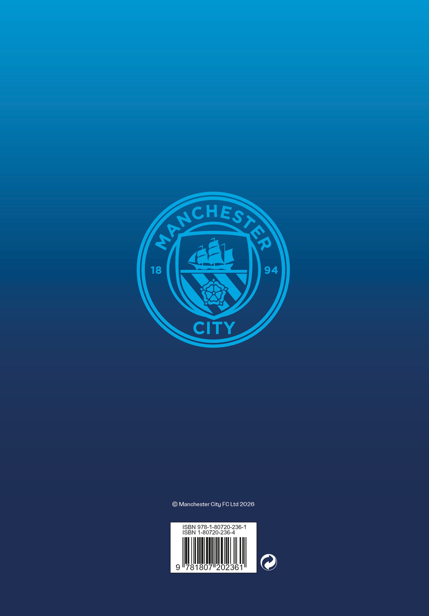 Manchester City FC 2027 A5 Diary