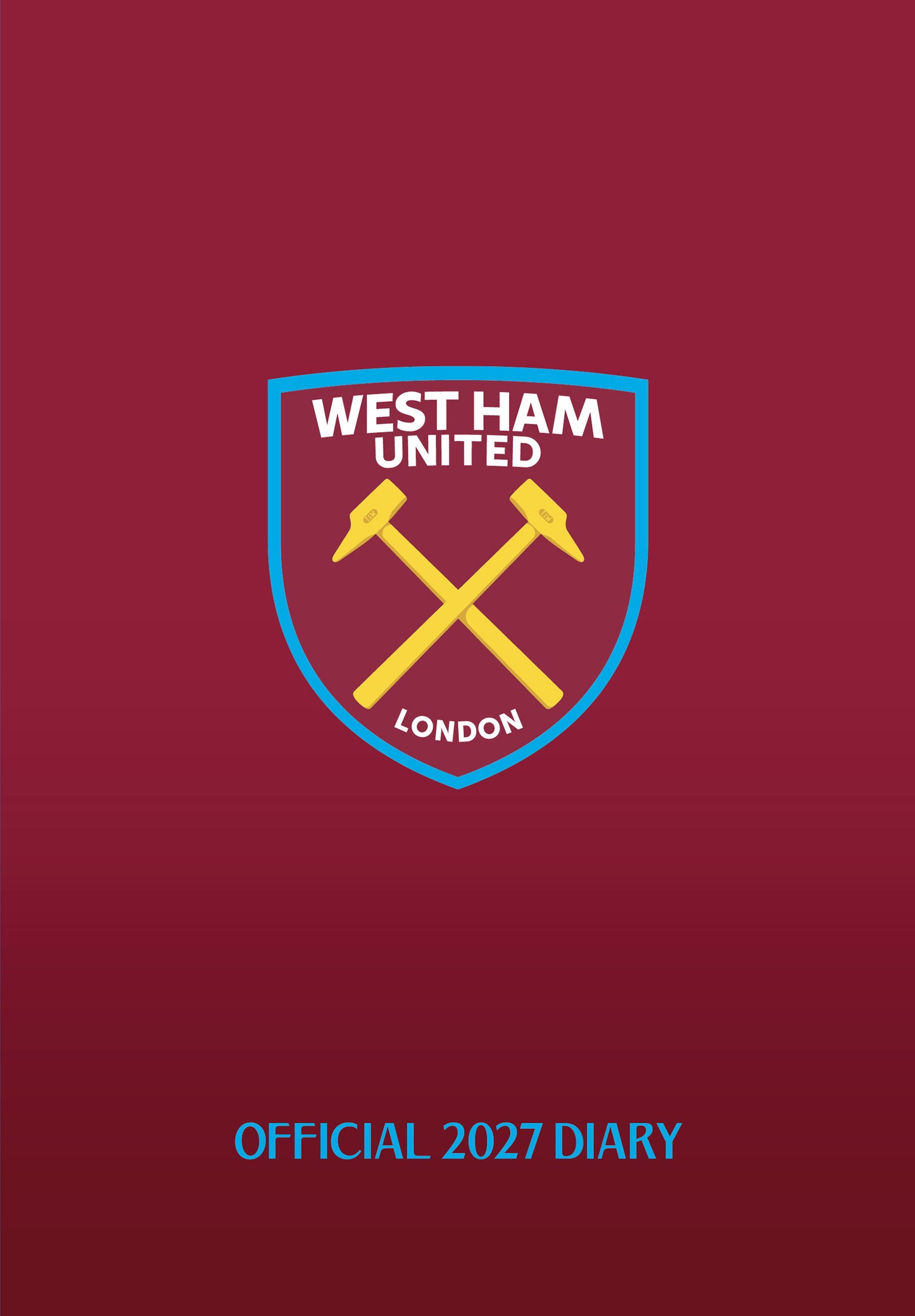 West Ham United FC 2027 A5 Diary