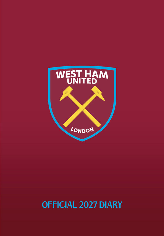 West Ham United FC 2027 A5 Diary