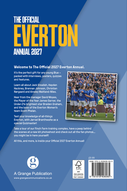 Official Everton Annual 2027