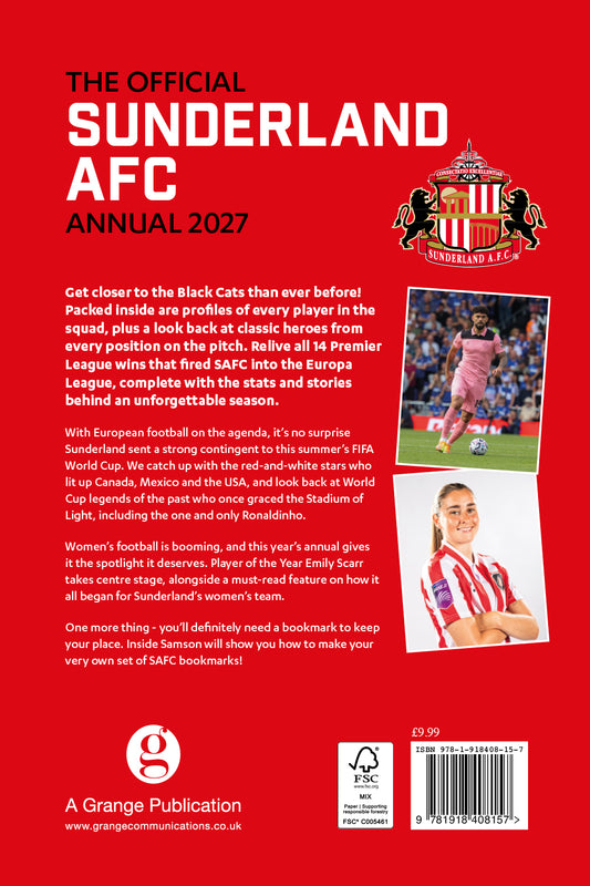 Official Sunderland Annual 2027