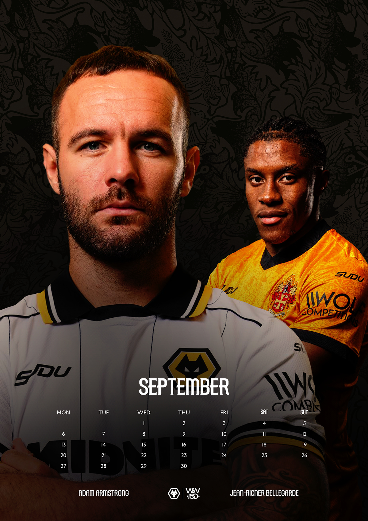 Wolverhampton Fc 2027 A3 Calendar