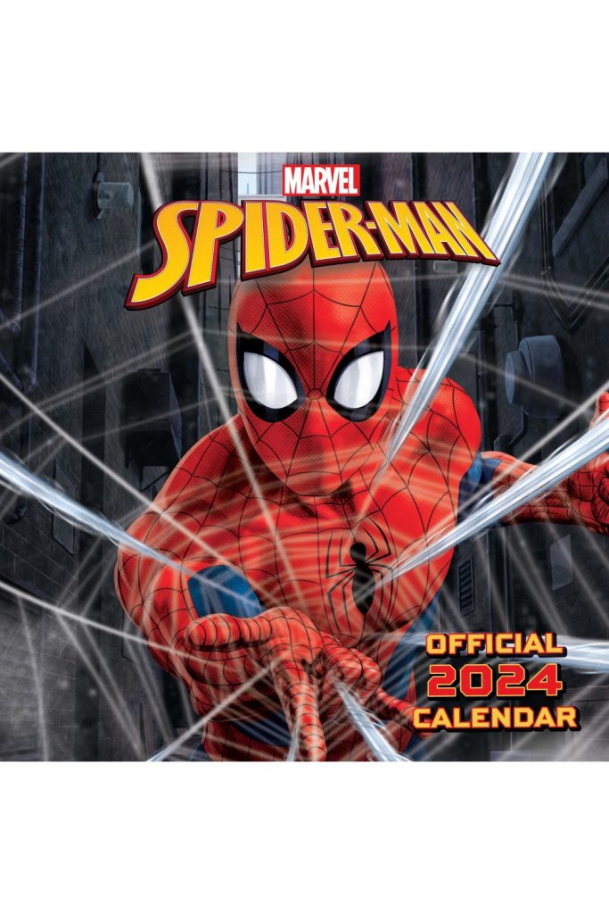 Official Spiderman Square Wall Calendar 2024 Grange Communications