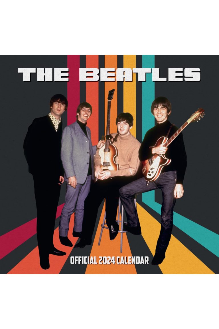 The Beatles 2024 Square Wall Calendar Grange Communications