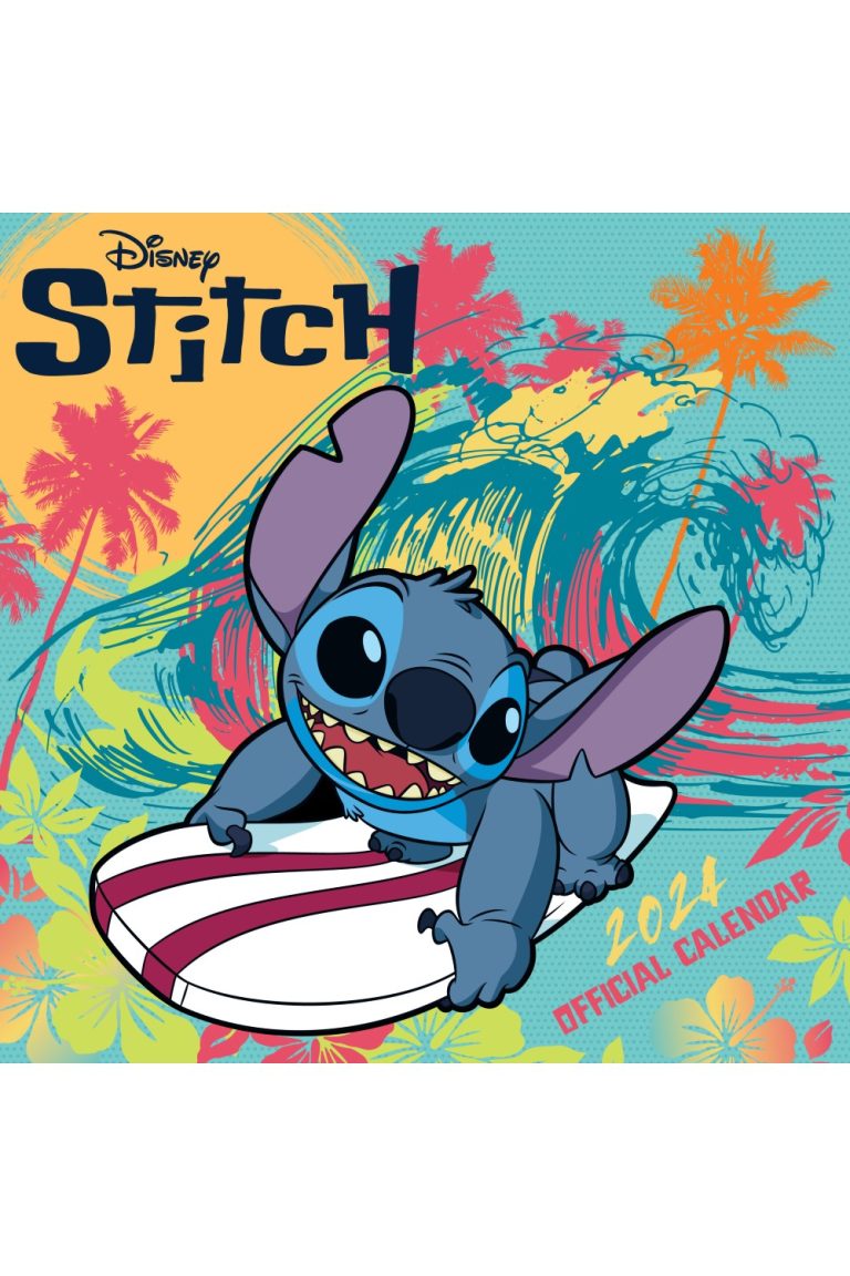 Lilo & Stitch Square Wall Calendar 2024 Grange Communications