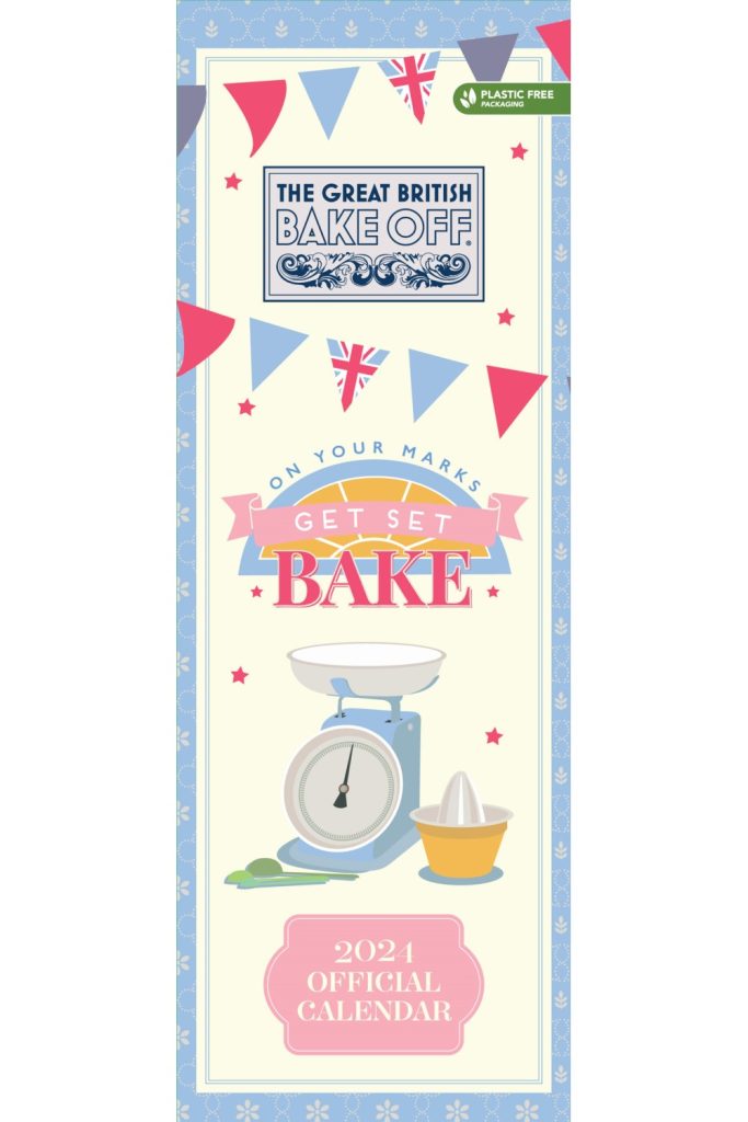 Great British Bake Off 2024 Slim Wall Calendar Grange Communications