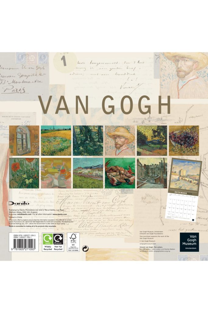 Van Gogh 2024 Square Wall Calendar Grange Communications   VAN GOGH 295x295mm CAL PF 2024 Back 683x1024 