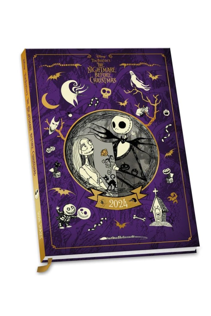 The Nightmare Before Christmas A5 Diary 2024 Grange Communications