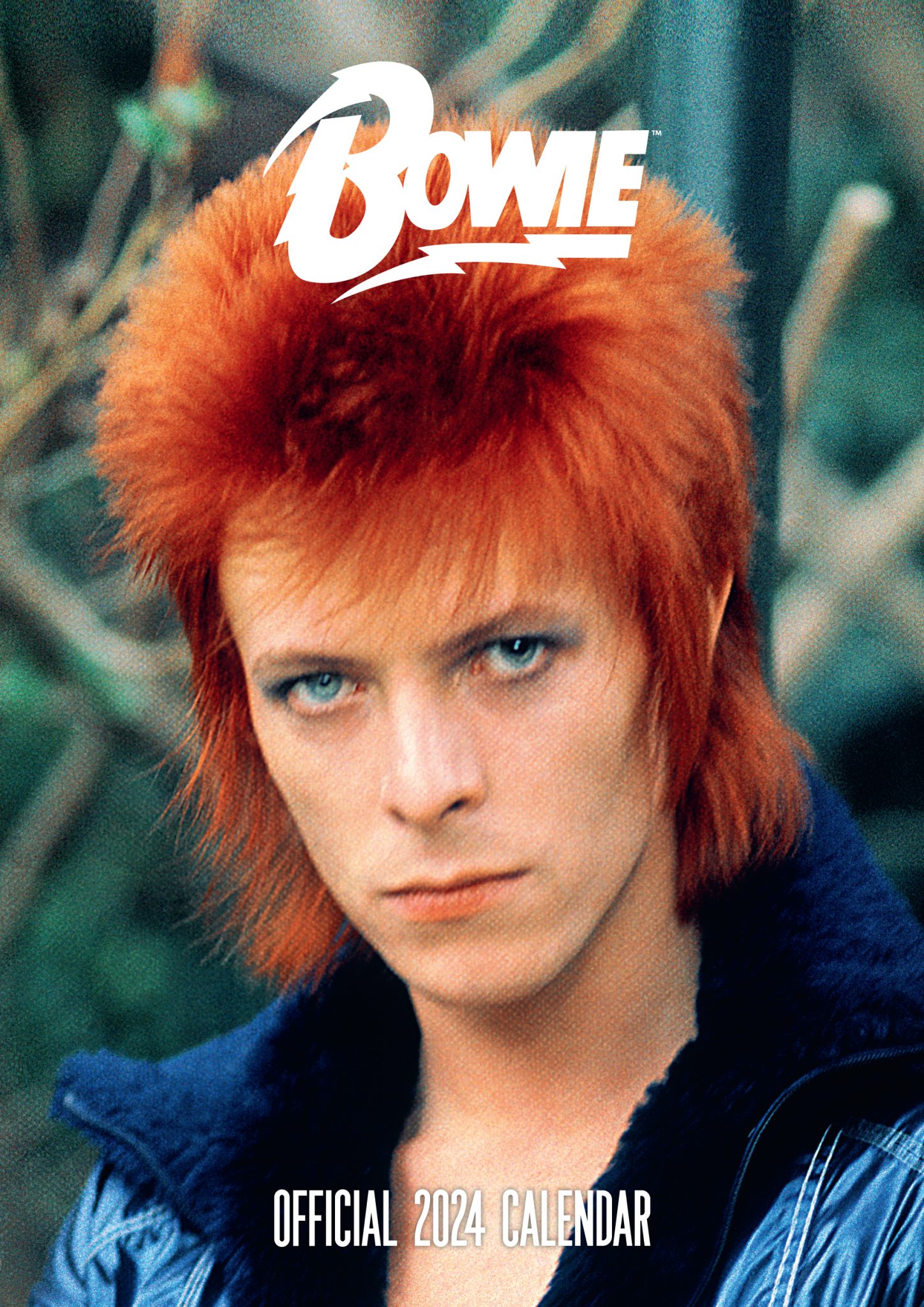 David Bowie A3 Wall Calendar 2024 Grange Communications